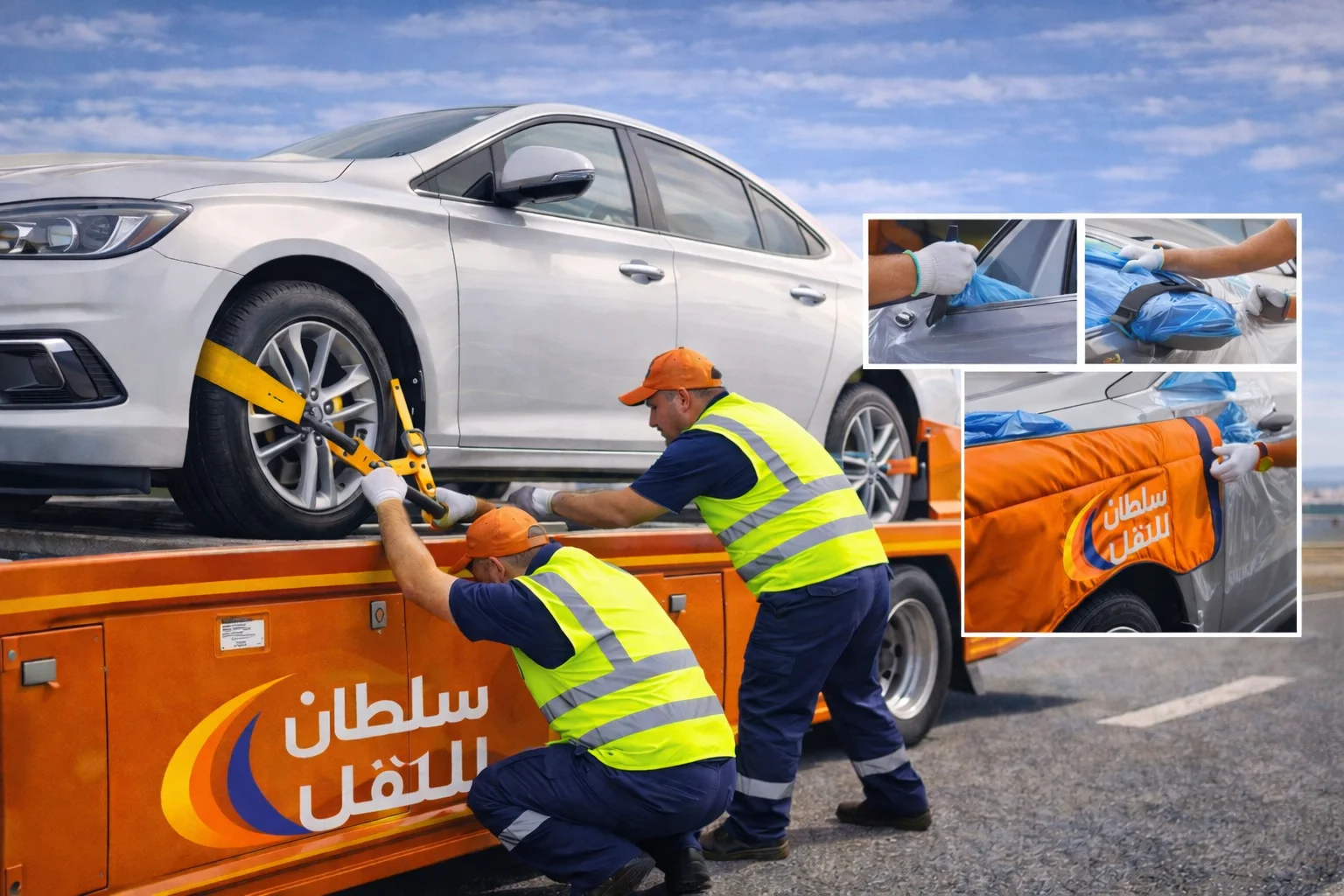 حمل السياره سلطان للنقل